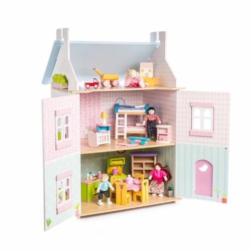Le Toy Van Poppenhuis Bleu Bird met Meubels